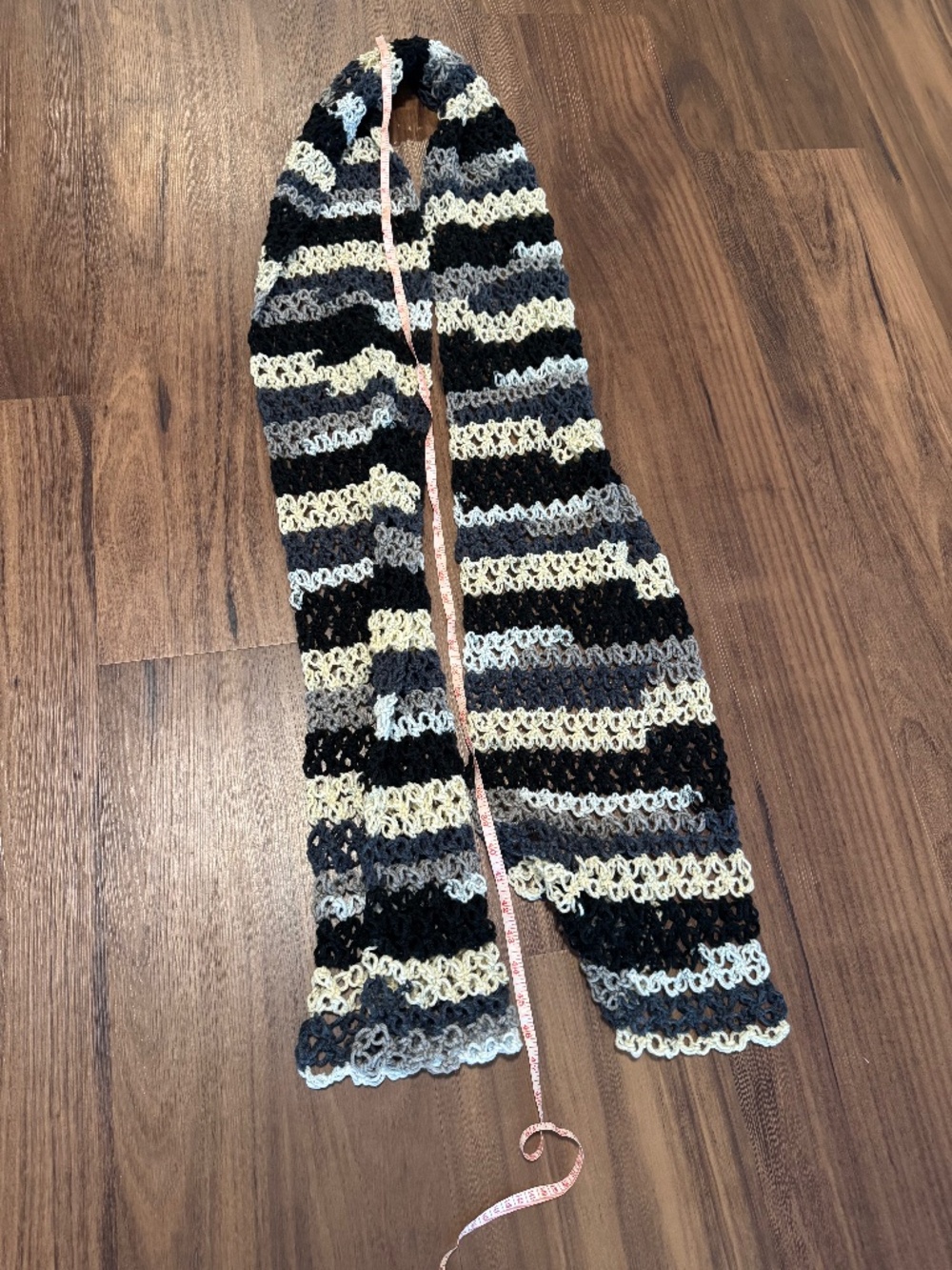 Extra-long Unisex Crochet Scarf
